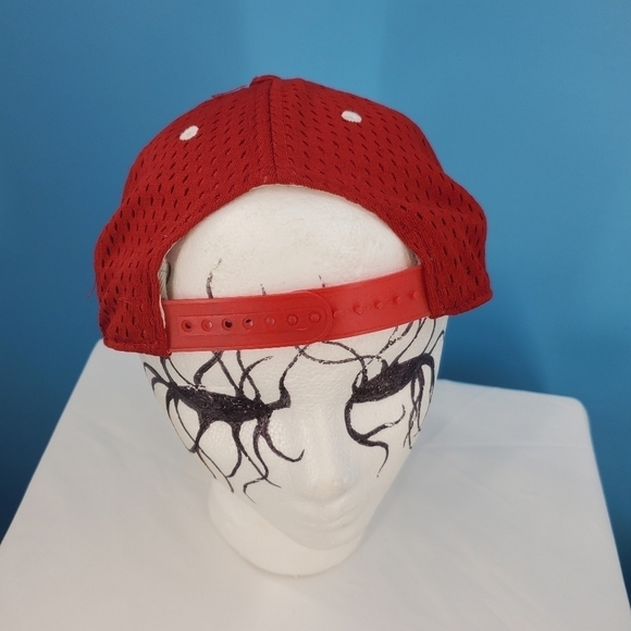 Indiana University Hoosiers red snap back trucker hat NCAA - Picture 8 of 10